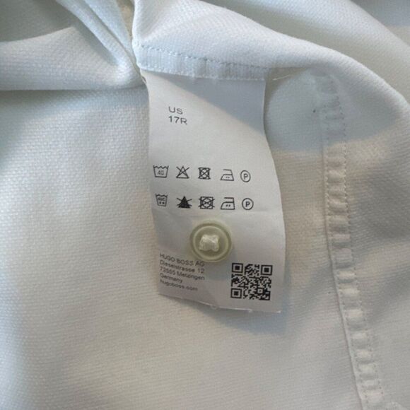 Hugo Boss Sharp Fit White Dress Shirt - Picture 5 of 5